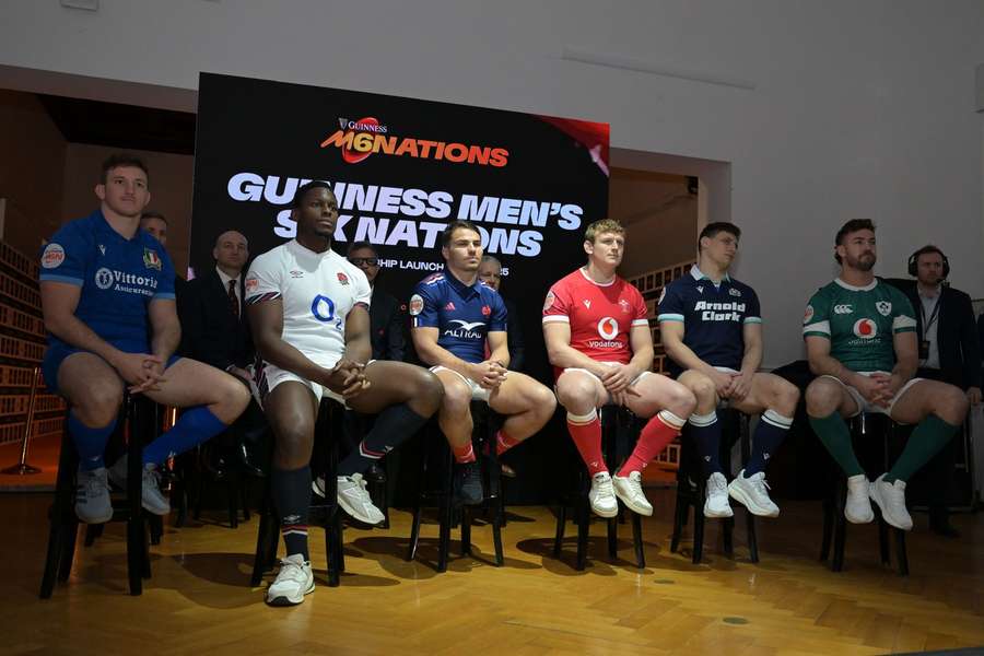 Les capitaines des Six Nations