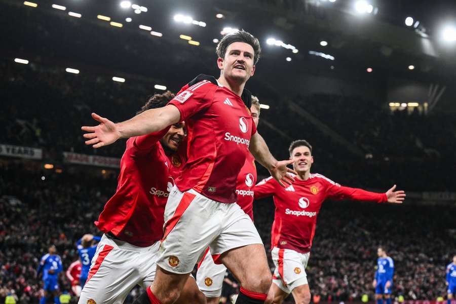 Radosť hráčov Red Devils.