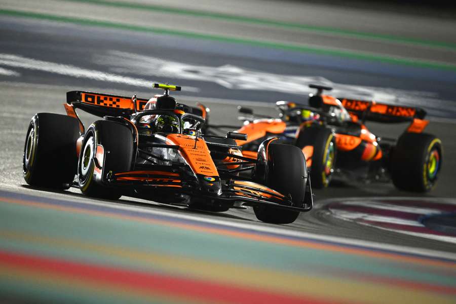 Oscar Piastri gewann den Sprint des Formel 1 GP Katar 2024 vor Norris