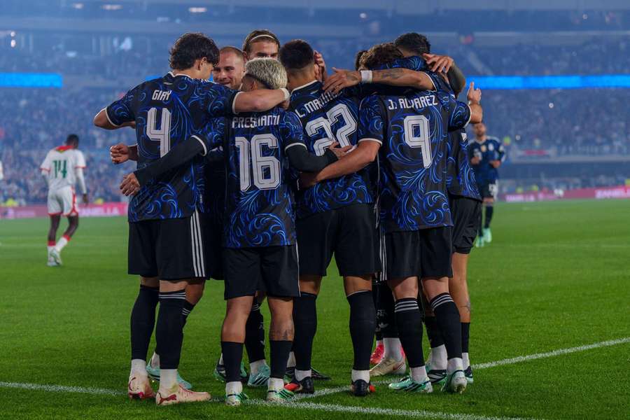 Argentina put seven goals past Burkina Faso Argentina put seven goals past Burkina Faso