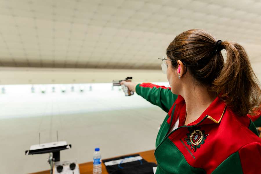 Joana Castelão em prova
