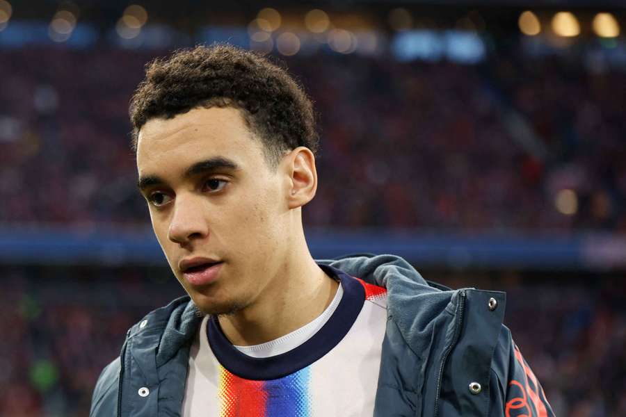 Německý záložník ve službách Bayernu Mnichov Jamal Musiala