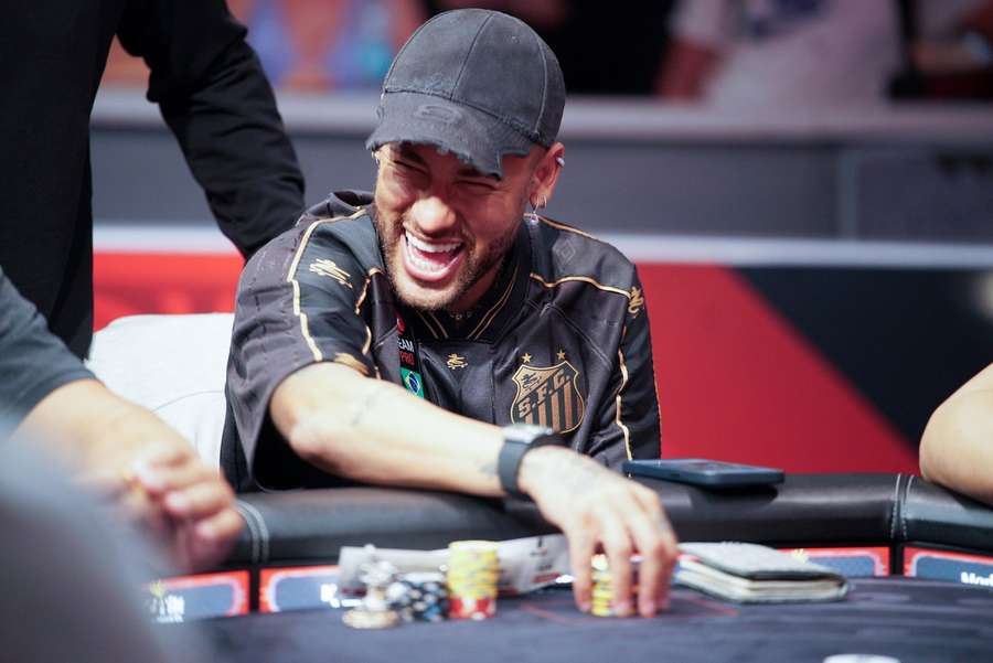 Neymar competiu no WSOP 2024 em Las Vegas em junho