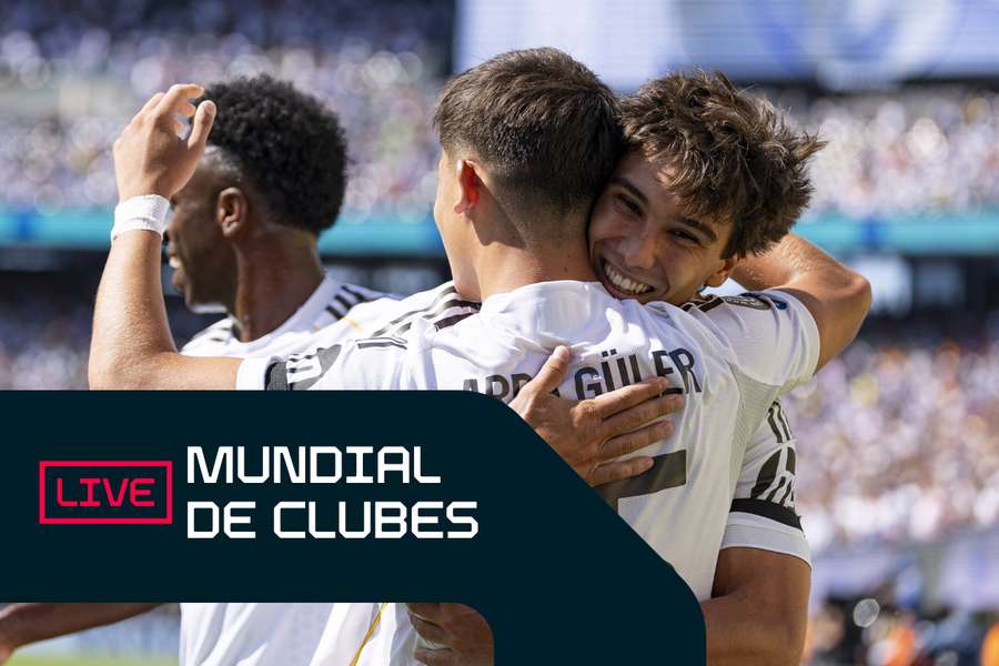 Güler y Gonzalo celebran un gol
