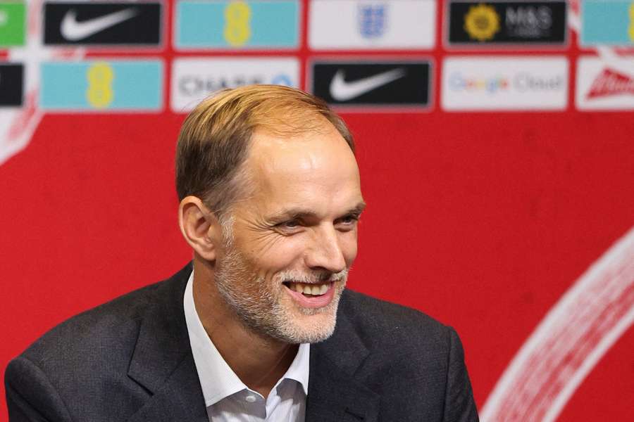 Thomas Tuchel was unveiled as England's new manager