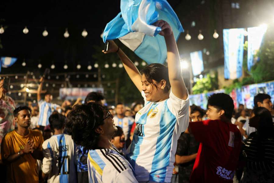 Les Argentins ne plaisantent pas avec leurs "cabalas", des rituels porte-bonheur Les Argentins ne plaisantent pas avec leurs "cabalas", des rituels porte-bonheur