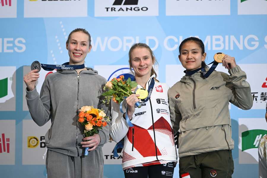 Aleksandra Kałucka z wygraną i rekordem życiowym 6,09 s w PŚ we wspinaczce sportowej Aleksandra Kałucka z wygraną i rekordem życiowym 6,09 s w PŚ we wspinaczce sportowej