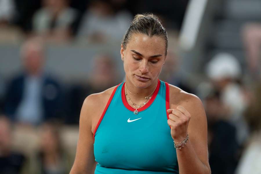 Sabalenka is eyeing her first French Open final