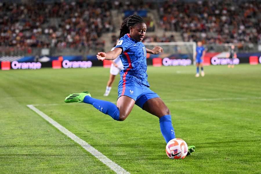 Diani a ouvert le score pour les Bleues