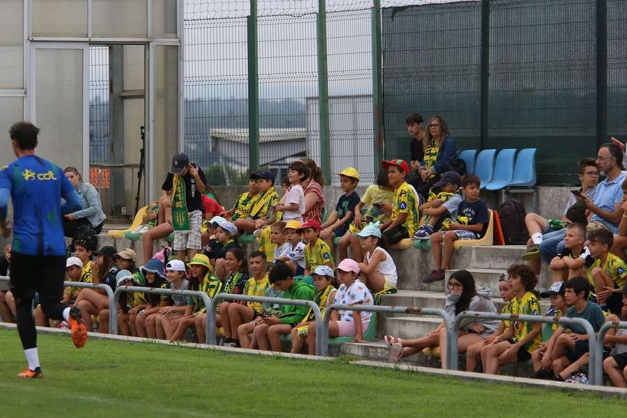 Tondela fez treino aberto antes de começar a época