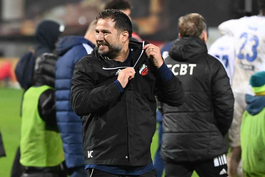 Marius Croitoru, antrenorul formației FC Botoșani Marius Croitoru, antrenorul formației FC Botoșani