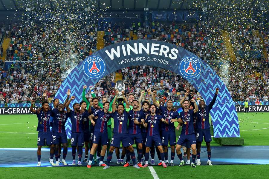 Le Paris Saint-Germain renverse Tottenham et remporte la Supercoupe d'Europe aux tirs au but