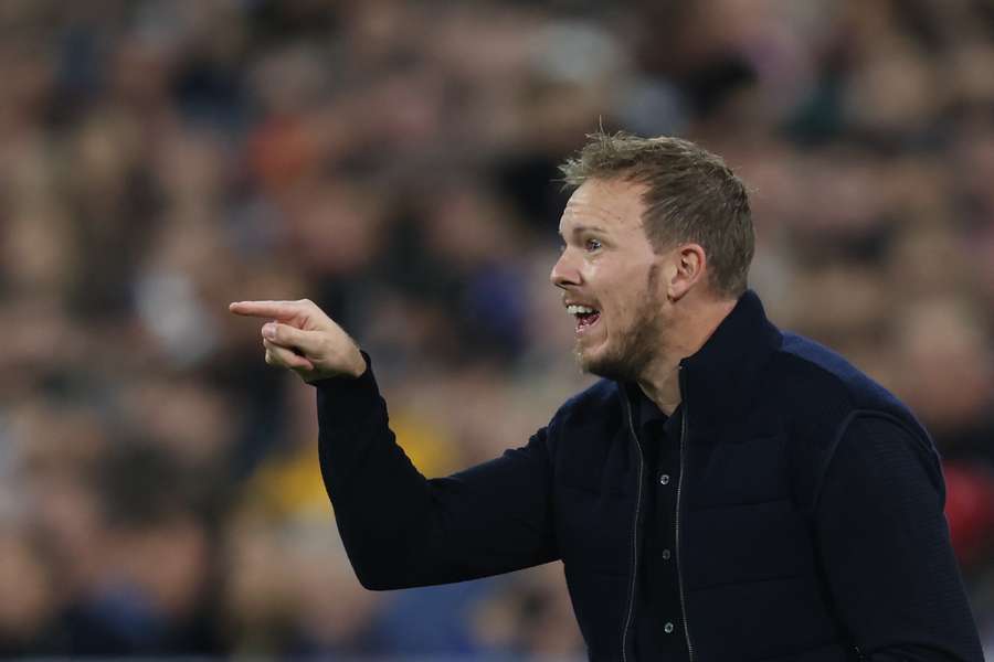 Nagelsmann assiste à vitória da Alemanha sobre a Holanda