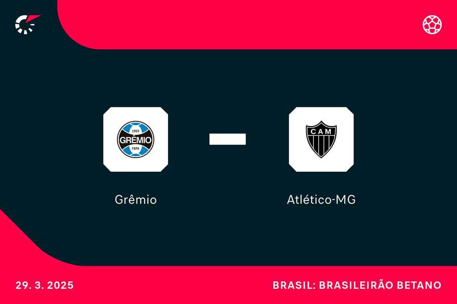 Atlético-MG visita o Grêmio na estreia do Brasileirão