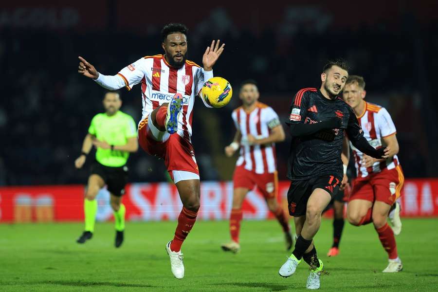 Devenish marcou golo frente ao Benfica