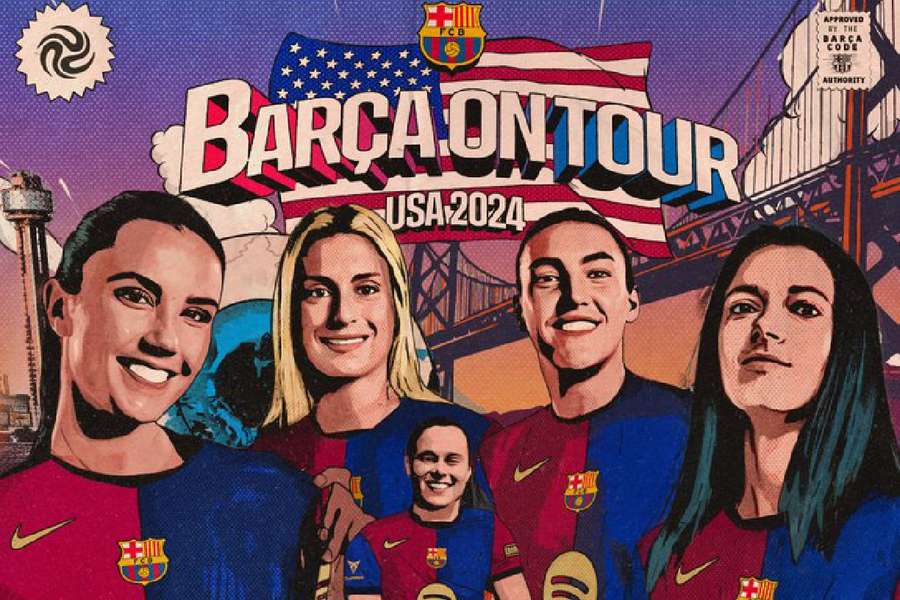 El Barça acudirá a Estados Unidos en pretemporada.