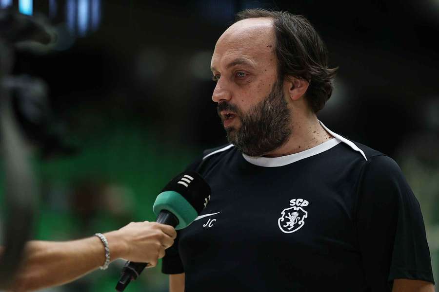 João Coelho, treinador do Sporting