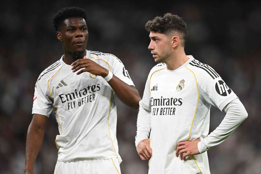 Tchouaméni et Valverde en Liga le 10 avril.