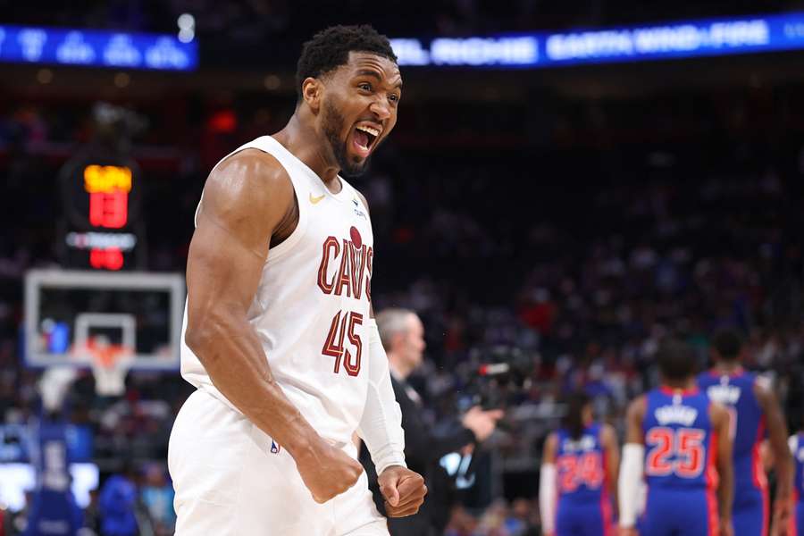 Donovan Mitchell liderou os Cleveland Cavaliers Donovan Mitchell liderou os Cleveland Cavaliers