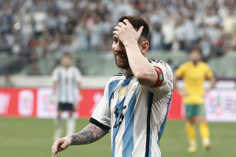 Argentina's Lionel Messi was the star attraction