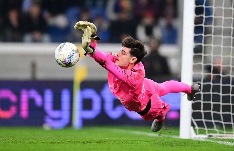 Uno dei rigori parati da Motta