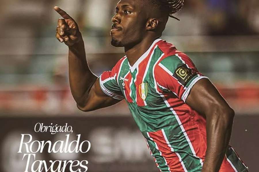 Ronaldo Tavares fez 56 jogos e 11 golos no Estrela da Amadora