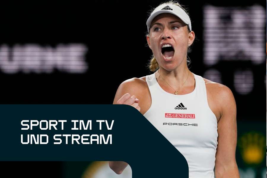 Sport live am Mittwoch: Angelique Kerber muss in der ersten Runde von Indian Wells gegen Petra Martic ran.
