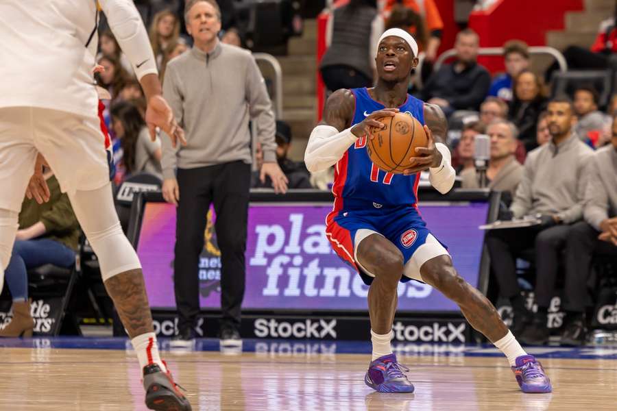 Dennis Schröder am Ball.