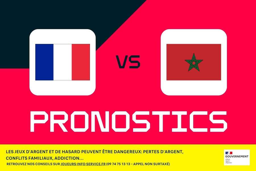 France - Maroc : pronostics CDM, meilleurs paris et cotes (Quart de finale) France - Maroc : pronostics CDM, meilleurs paris et cotes (Quart de finale)