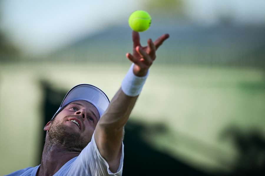 Botic van de Zandschulp is through to the second round of Wimbledon