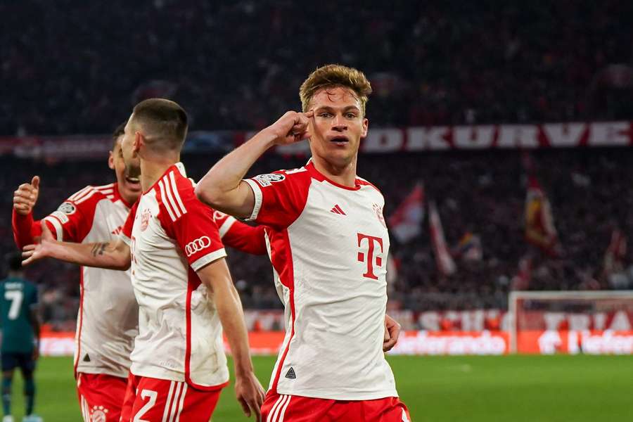 Kimmich header Bayern München i CL-semifinalen