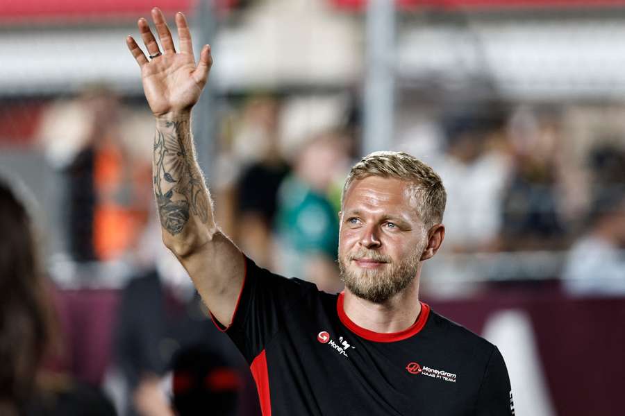 Magnussen starter søm nummer 14 søndag.