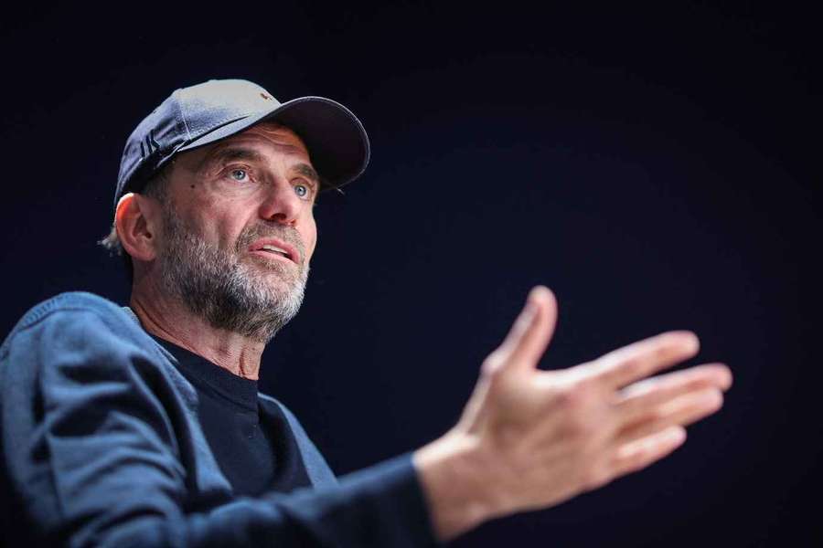 Klopp speaks to the media