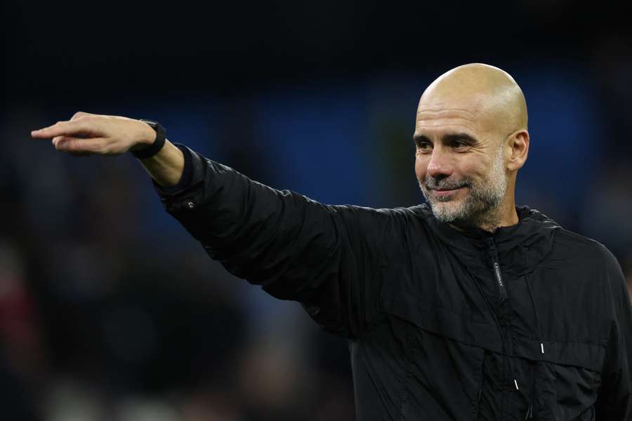 Manchester City manager Pep Guardiola