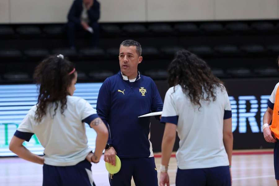 Luís Conceição, selecionador nacional