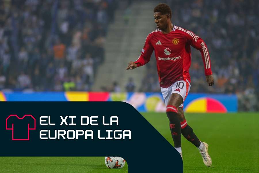 Rashford, uno de los destacados en la Europa Liga