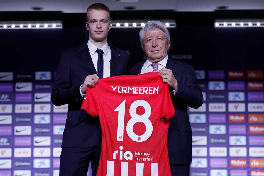 Vermeeren apresentado no Atlético Madrid