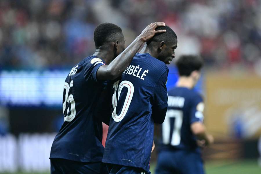 Dembélé marcó el segundo gol del PSG