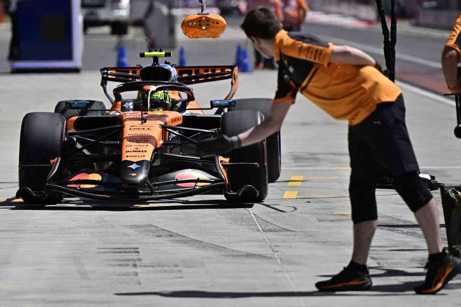 Bestzeit für Norris Bestzeit für Norris