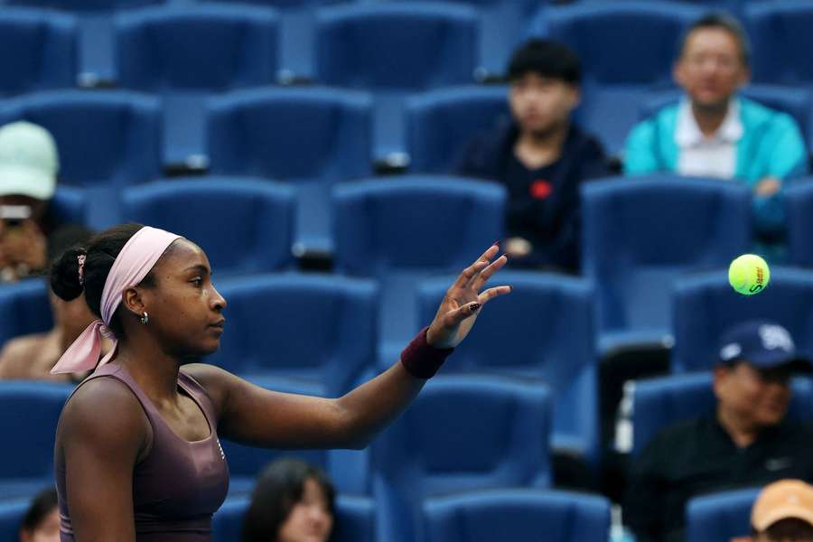 Anche Coco Gauff è esausta Anche Coco Gauff è esausta