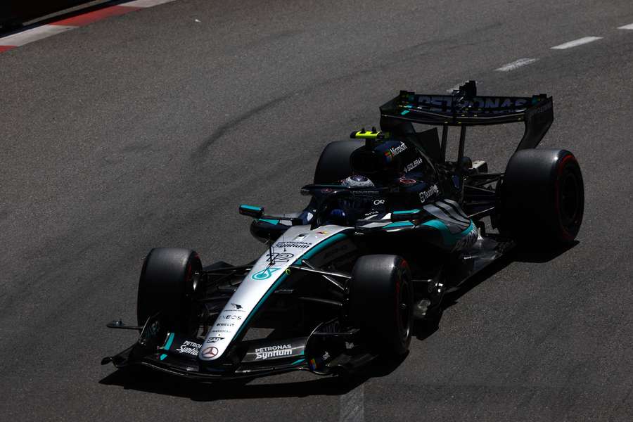 Antonelli auf den Straßen von Monaco.
