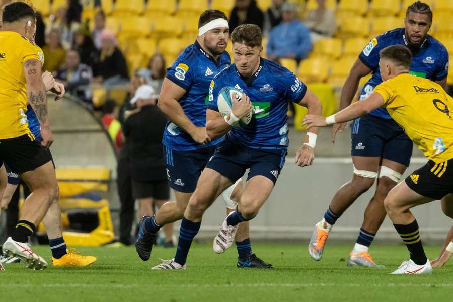 Beauden Barrett was 100% with his kicks in the Auckland Blues triumph