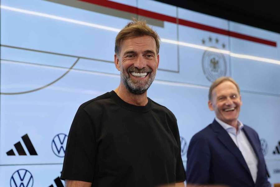 Klopp wurde als Bundestrainer vorgestellt Klopp wurde als Bundestrainer vorgestellt