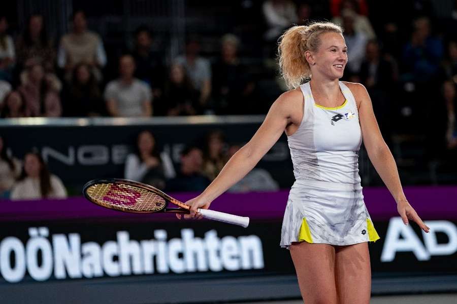 Kateřina Siniaková vyhrála své první letošní čtvrtfinále.