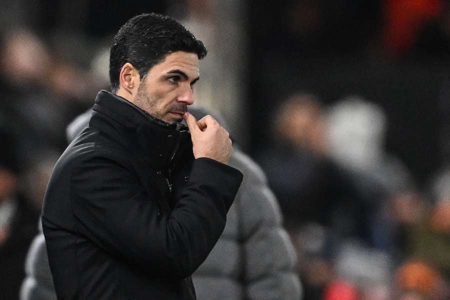 Arteta não vai estar na linha de fundo para o jogo do Arsenal contra o Villa