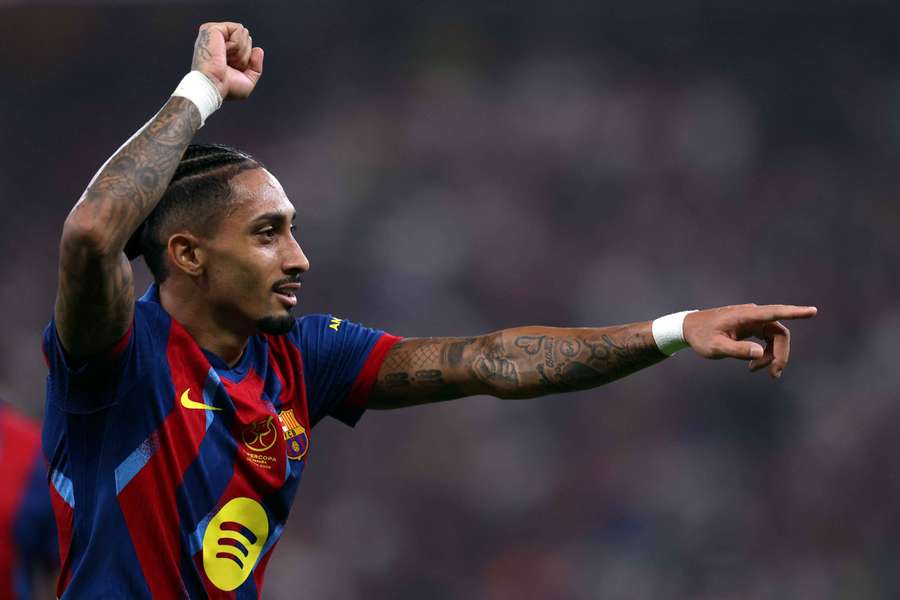 Raphinha a signé un doublé