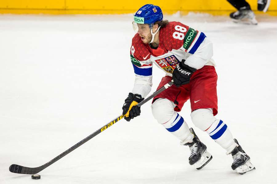 Boris Pastrnak erzielte im Finale der Eishockey-WM 2024 den entscheidenden Treffer.