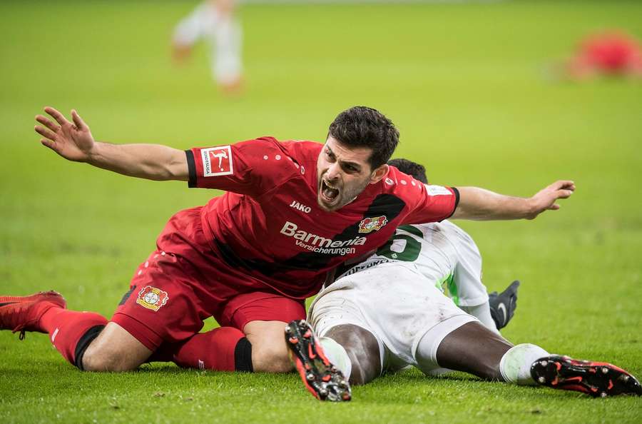 Seine meisten Profieinsätze hat Volland für Leverkusen bestritten