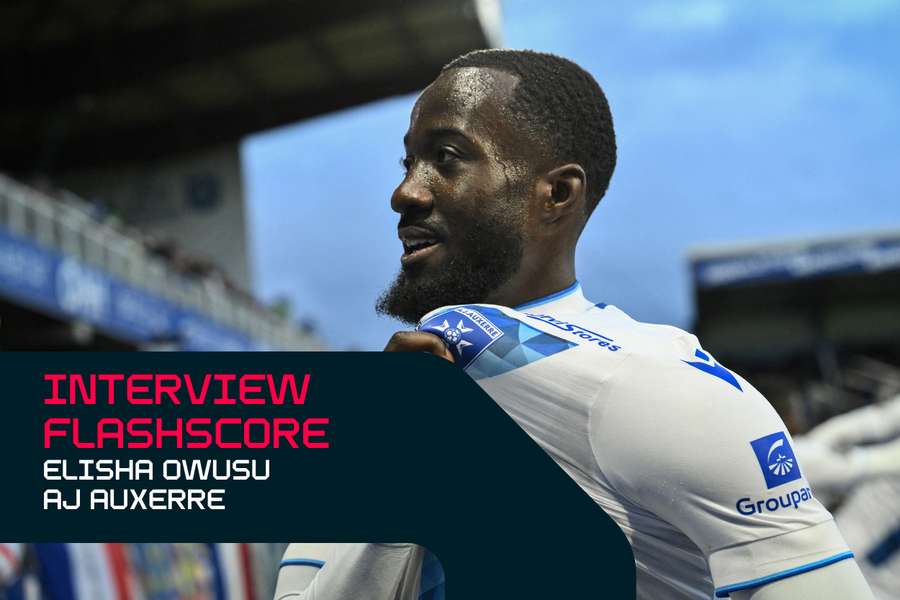 Elisha Owusu est en forme avec Auxerre cette saison.