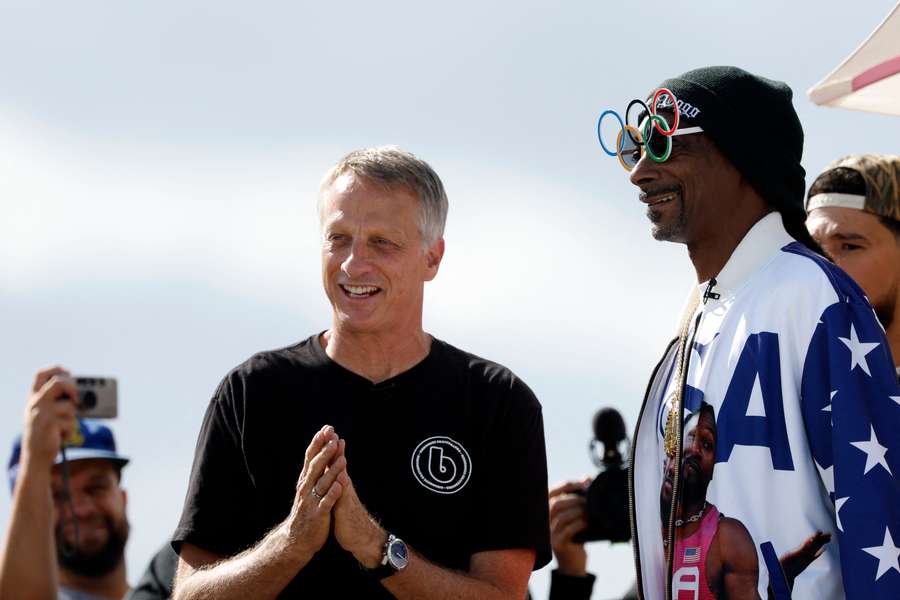 Tony Hawk and Snoop Dogg in Paris